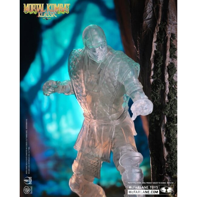 Mortal Kombat Klassieke actiefiguur Reptiel (Onzichtbaar) 18 cm