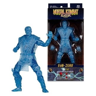 McFarlane Toys Mortal Kombat Klassic Action Figure Sub-Zero (Ice Clone) 18 cm