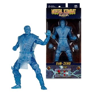 McFarlane Toys Mortal Kombat Klassische Actionfigur Sub-Zero (Eisklon) 18 cm
