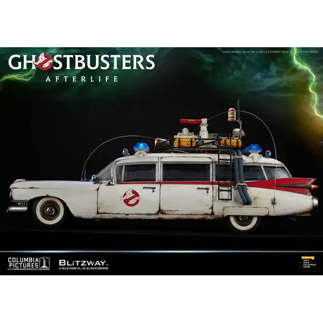 Ghostbusters: Afterlife Vehicle 1/6 ECTO-1 1959 Cadillac 116 cm