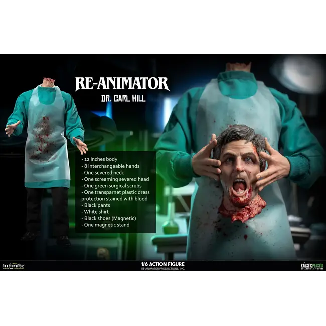 Re-Animator Doctor Carl Hill 1/6 Action Figure Standard Edition