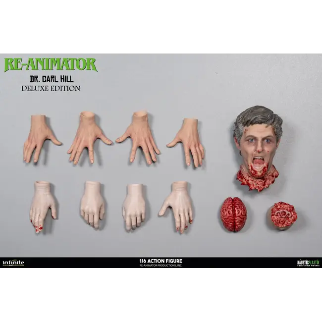 Re-animator Doctor Carl Hill 1/6 Action Figure Deluxe Edition