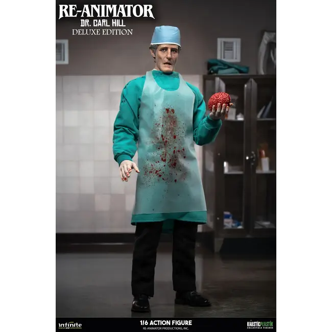 Re-animator Doctor Carl Hill 1/6 Action Figure Deluxe Edition