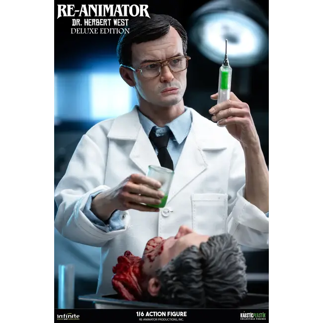 Re-Animator Doctor Herbert West 1/6 Action Figure Deluxe Edition