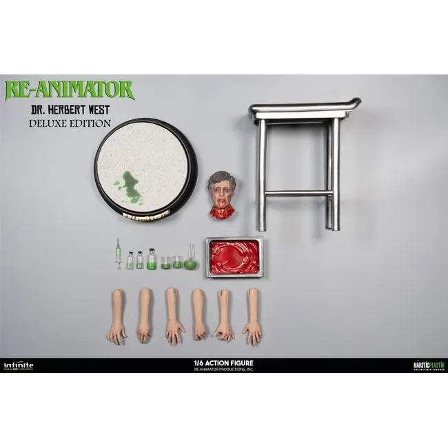 Re-Animator Dr. Herbert West 1/6 Actionfigur Deluxe Edition