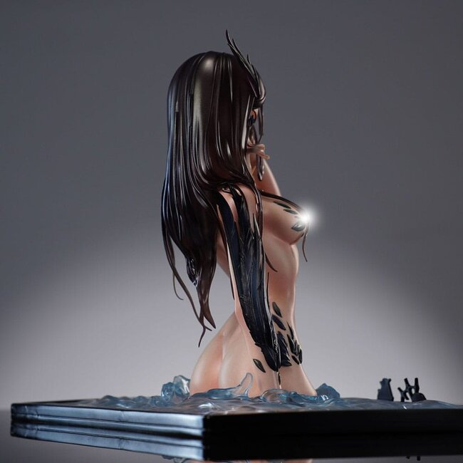 Originalillustration PVC-Statue IRFA-Illustration Kormoran 25 cm