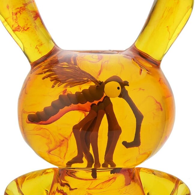 Dunny Art Spielzeugfigur aus Kunstharz, Bernstein, 20 cm