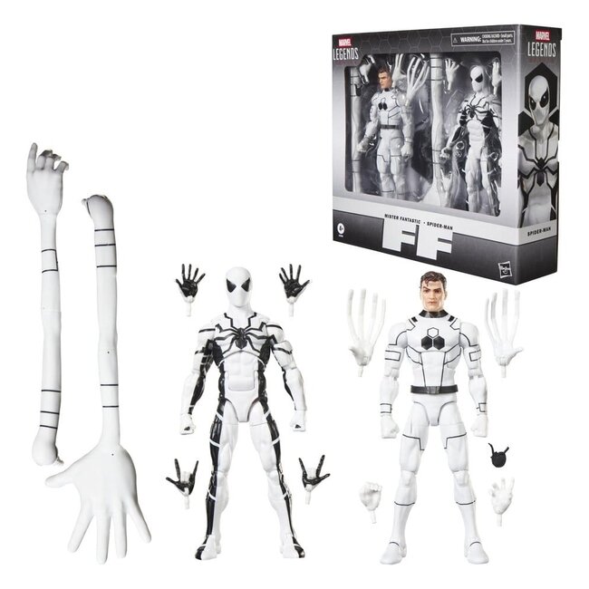 Future Foundation Marvel Legends Action Figure 2-Pack Mister Fantastic & Spider-Man 15 cm