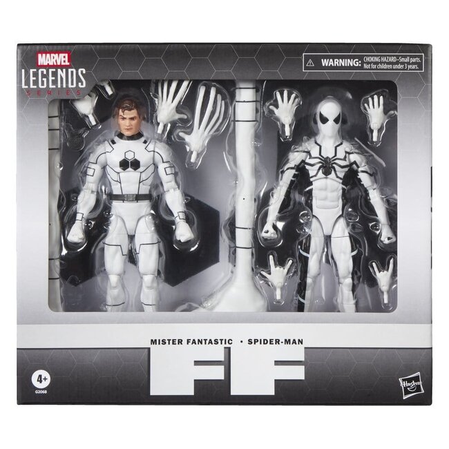 Future Foundation Marvel Legends Actionfiguren-Doppelpack: Mister Fantastic & Spider-Man (15 cm)