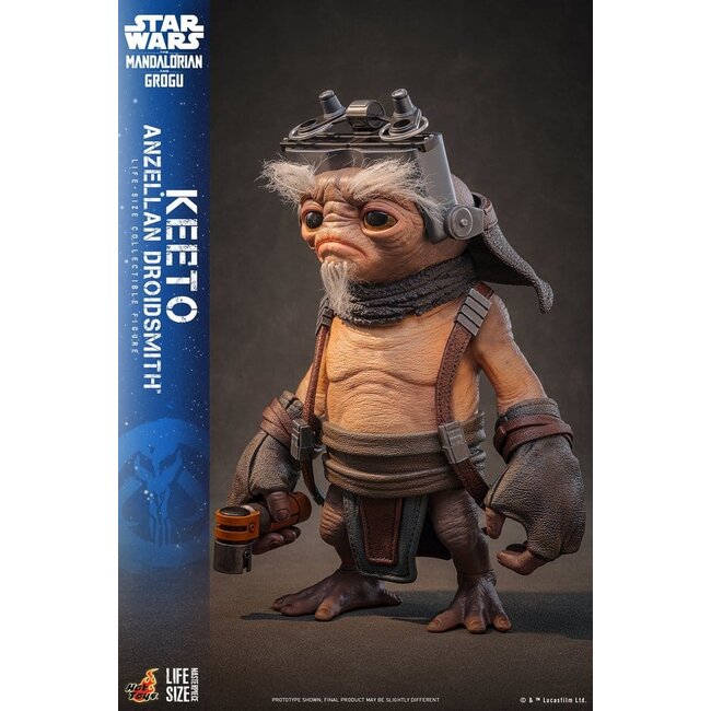 Star Wars: The Mandalorian & Grogu Life-Size Masterpiece Life-Size Figure Keeto (Anzellan Droidsmith) 26 cm