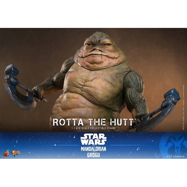 Star Wars Movie Masterpiece Action Figure 1/6 Rotta The Hutt 32 cm