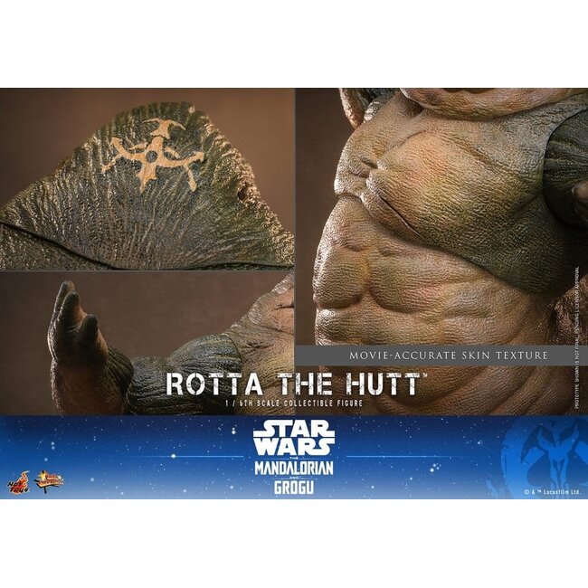 Star Wars Movie Masterpiece Actionfigur 1/6 Rotta der Hutt 32 cm