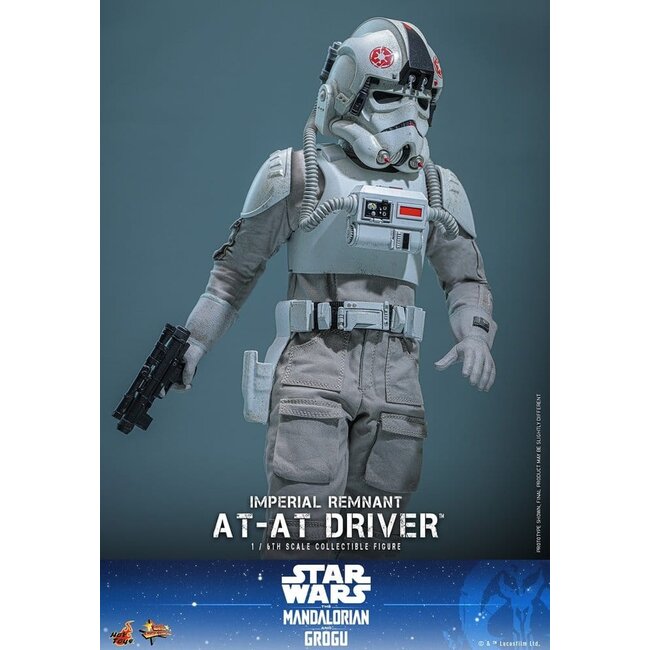 Star Wars Movie Masterpiece Action Figure 1/6 Imperial Remnant AT-AT Driver 30 cm