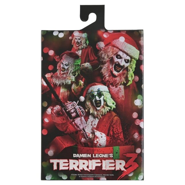 Terrifier 3 Actionfigur Ultimativer Weihnachtsmannanzug Art der Clown (Blutige Version) 18 cm