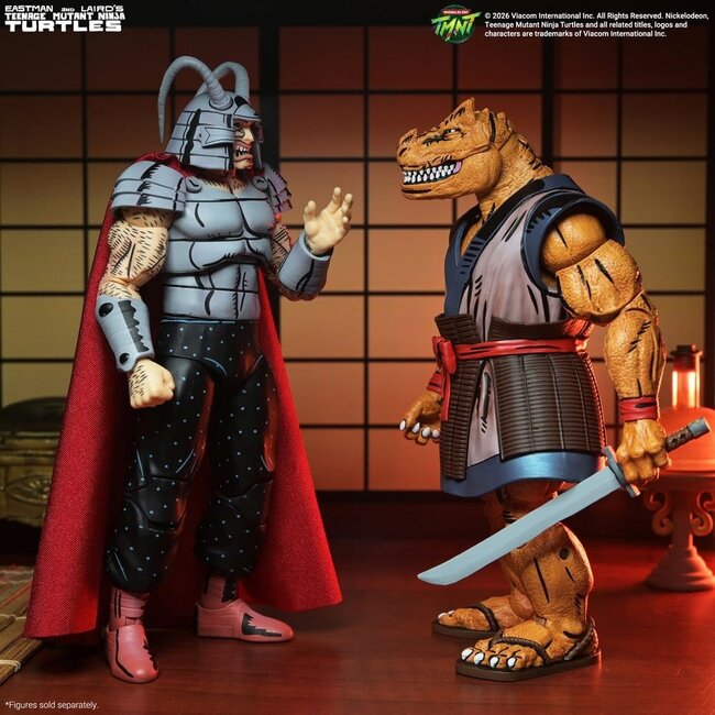 Teenage Mutant Ninja Turtles (Mirage Comics) Action Figure Savanti Romero Warlord 18 cm