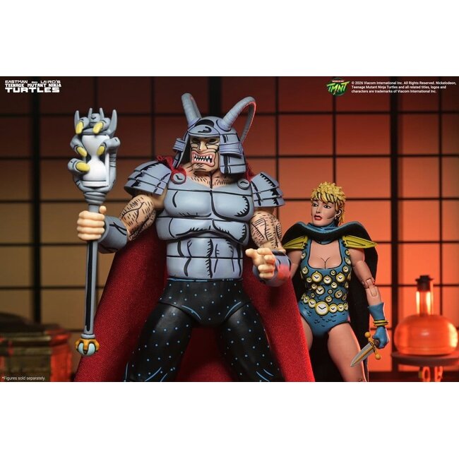 Teenage Mutant Ninja Turtles (Mirage Comics) Actionfigur Savanti Romero Warlord 18 cm