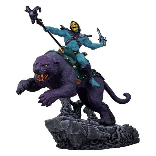 Masters of the Universe 1/4 Figure Skeletor & Panthor 81 cm