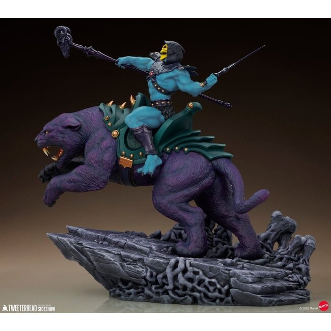 Masters of the Universe 1/4 Figure Skeletor & Panthor 81 cm