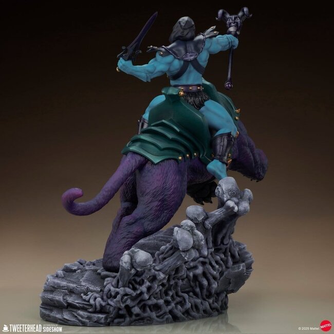 Masters of the Universe 1/4 Figur Skeletor & Panthor 81 cm