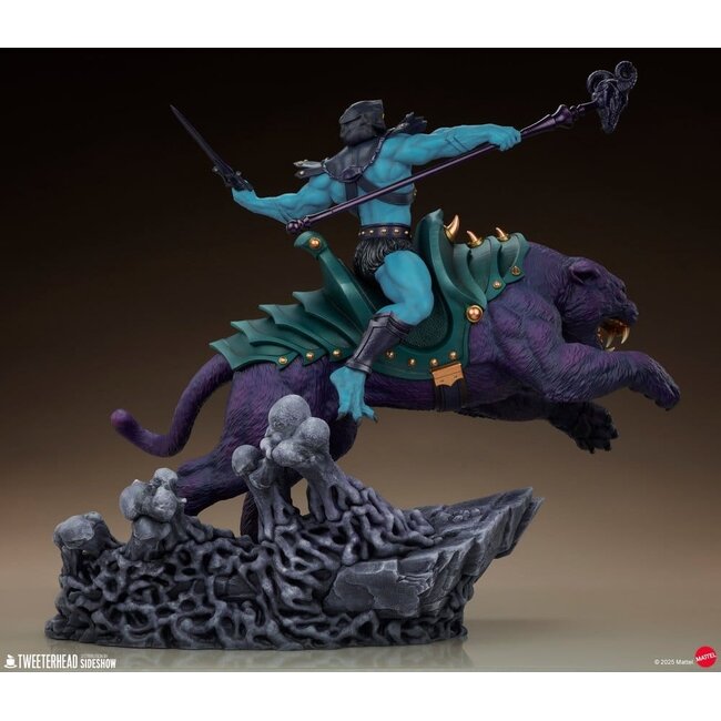 Masters of the Universe 1/4 Figure Skeletor & Panthor 81 cm