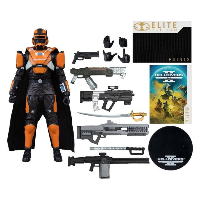 Helldivers 2 McFarlane Elite Edition Action Figure CE-25 Trench Engineer (Deluxe) 18 cm