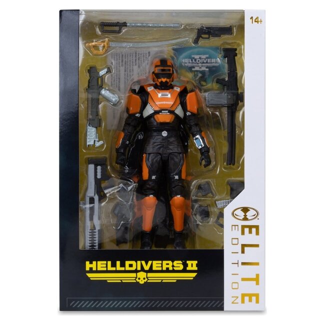 Helldivers 2 McFarlane Elite Edition Actionfigur CE-25 Grabeningenieur (Deluxe) 18 cm
