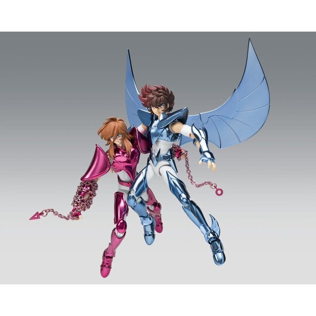 Saint Seiya Saint Cloth Myth EX actiefiguur Andromeda Shun [Final Bronze Cloth] - Originele kleureneditie - 17 cm