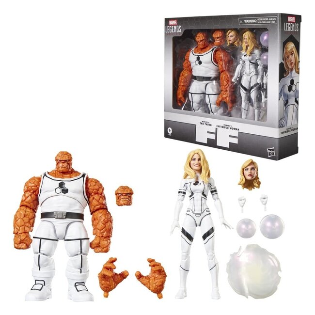 Hasbro Future Foundation Marvel Legends Actionfiguren-Doppelpack: Das Ding & Die Unsichtbare (15 cm)