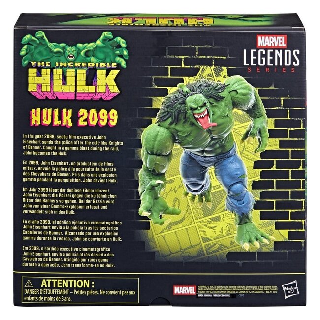 The Incredible Hulk Marvel Legends Action Figure Hulk 2099 15 cm