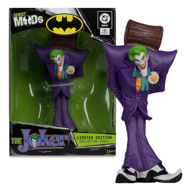 DC Direct Sammler-Vinylstatue „Der Joker“ (Limitierte Edition Todd's Mods) 13 cm