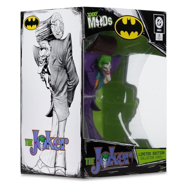 DC Direct Sammler-Vinylstatue „Der Joker“ (Limitierte Edition Todd's Mods) 13 cm
