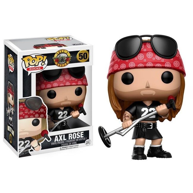 Guns N' Roses POP! Rocks Vinylfigur Axl Rose 9 cm