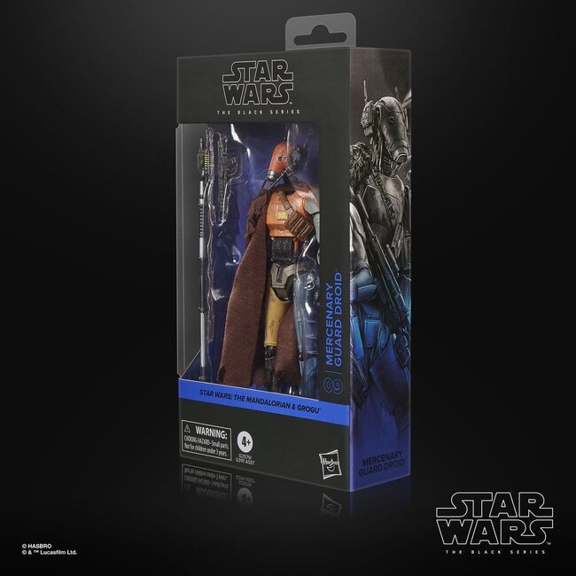Star Wars: The Mandalorian & Grogu Black Series Action Figure Mercenary Guard Droid 15 cm