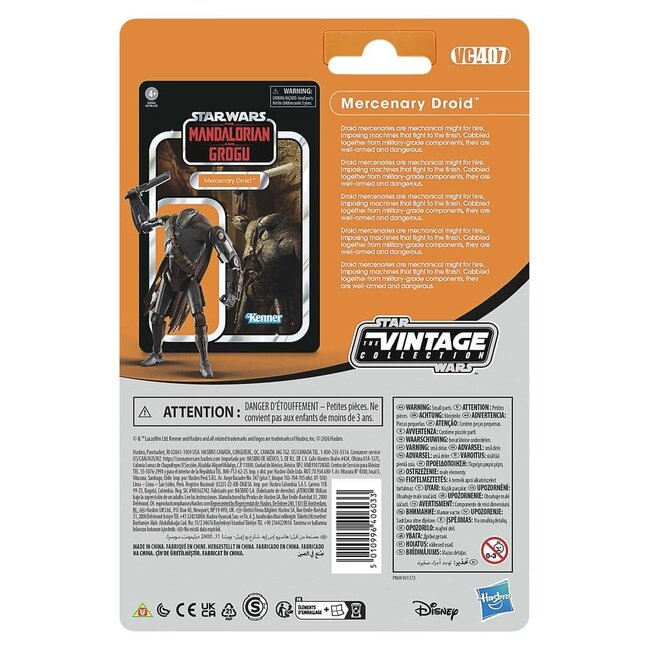Star Wars: The Mandalorian und Grogu Vintage Collection Actionfigur Söldnerdroide 10 cm
