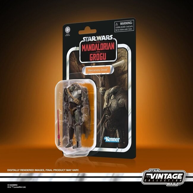 Star Wars: The Mandalorian und Grogu Vintage Collection Actionfigur Söldnerdroide 10 cm