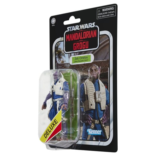 Star Wars: The Mandalorian und Grogu Vintage Collection Actionfigur Zeb Orrelios (Pilot der Neuen Republik) 10 cm