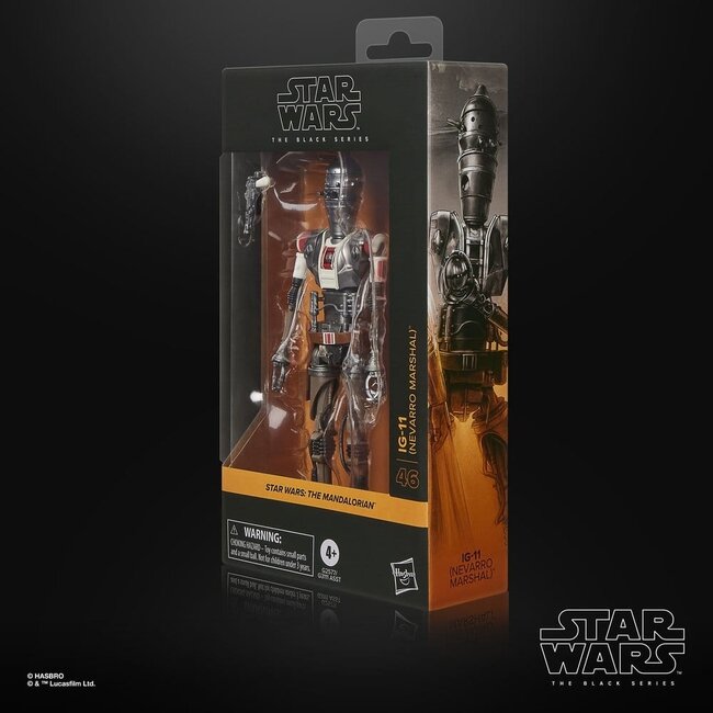 Star Wars: The Mandalorian Black Series Actionfigur IG-11 (Nevarro Marshal) 15 cm