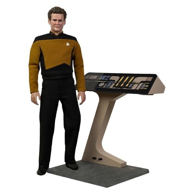 Star Trek: The Next Generation Action Figure 1/6 Chief Miles O'Brien with Transporter Console 30 cm