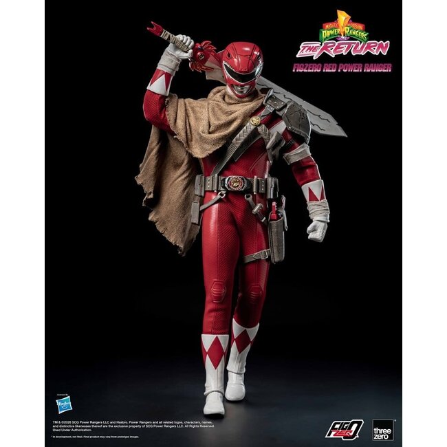 Mighty Morphin Power Rangers: Die Rückkehr FigZero Actionfigur 1/6 Roter Power Ranger 31 cm