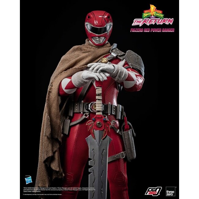Mighty Morphin Power Rangers: The Return FigZero Action Figure 1/6 Red Power Ranger 31 cm