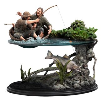 Weta Workshop Lord of the Rings-beeld 1/6 Sméagol & Déagol: Een schaduw van het verleden, gelimiteerde oplage, 34 cm