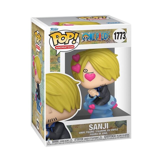 One Piece POP! Animation Vinyl Figure Sanji (Refresh) 9 cm
