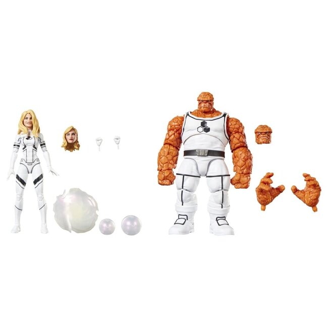 Future Foundation Marvel Legends Actionfiguren-Doppelpack: Das Ding & Die Unsichtbare (15 cm)