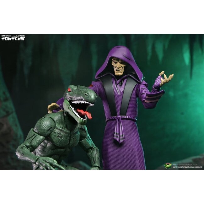 Teenage Mutant Ninja Turtles (Mirage Comics) Actionfiguren-Doppelpack Daimyo Orkai & Raptor 18 cm
