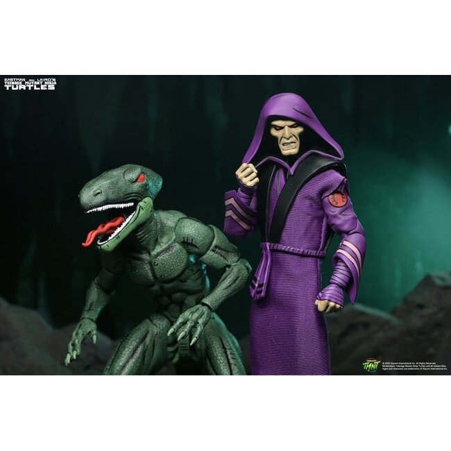 Teenage Mutant Ninja Turtles (Mirage Comics) Action Figure 2-Pack Daimyo Orkai & Raptor 18 cm