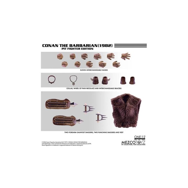 Conan the Barbarian One:12 Collective Action Figure 1/12 Conan (Pit Fighter Edition) 16 cm