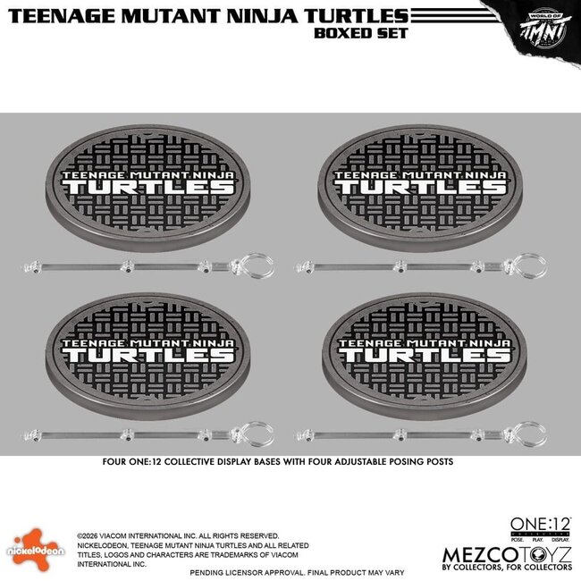 Teenage Mutant Ninja Turtles One:12 Sammelfiguren 1/12 Box-Set 17 cm