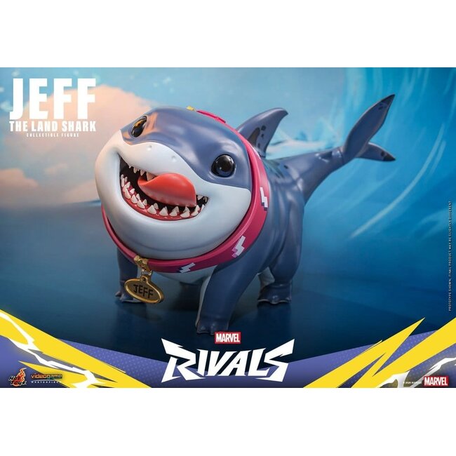 Marvel Rivals Videogame Masterpiece Series Action Figure Jeff the Land Shark 11 cm