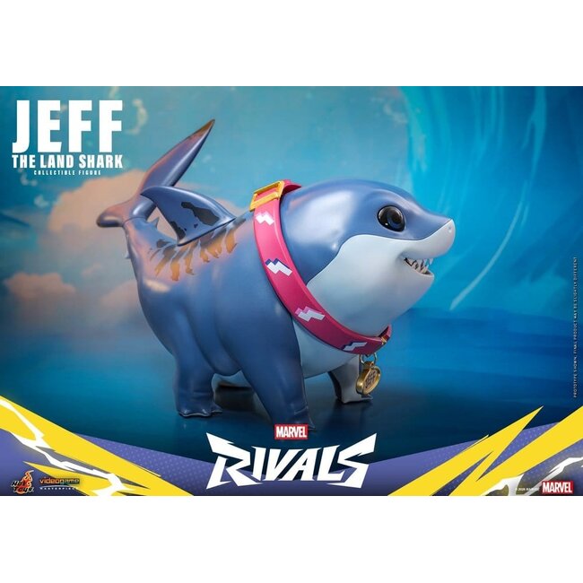 Marvel Rivals Videogame Masterpiece Series Action Figure Jeff the Land Shark 11 cm