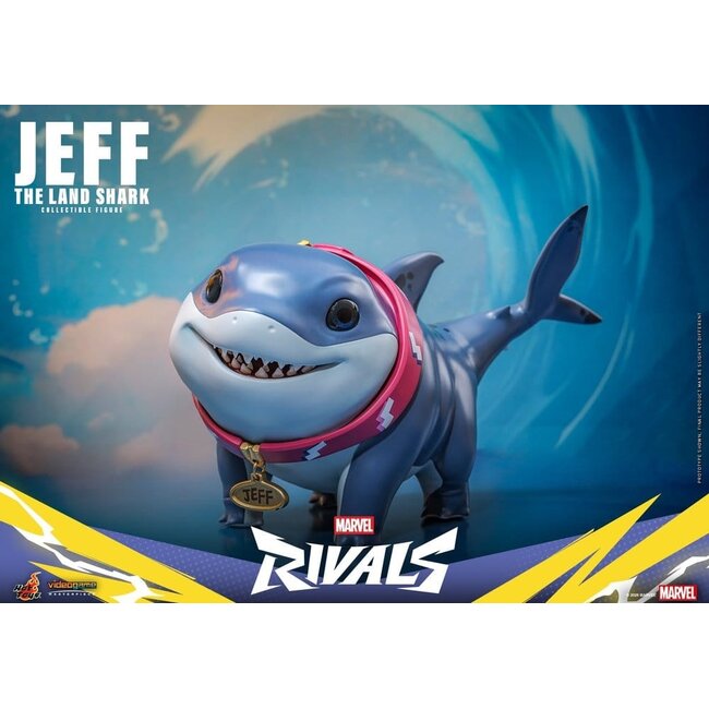Marvel Rivals Videogame Masterpiece Series Action Figure Jeff the Land Shark 11 cm